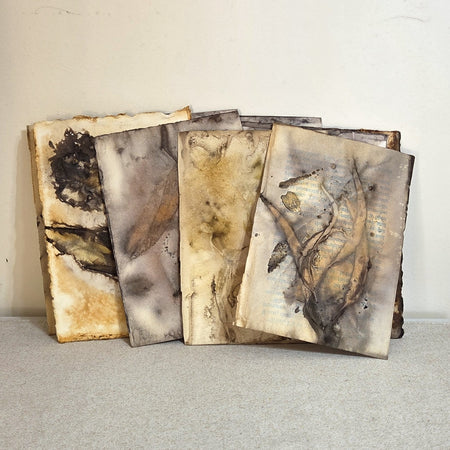 Eco Printed Journal Paper - 20 Pack