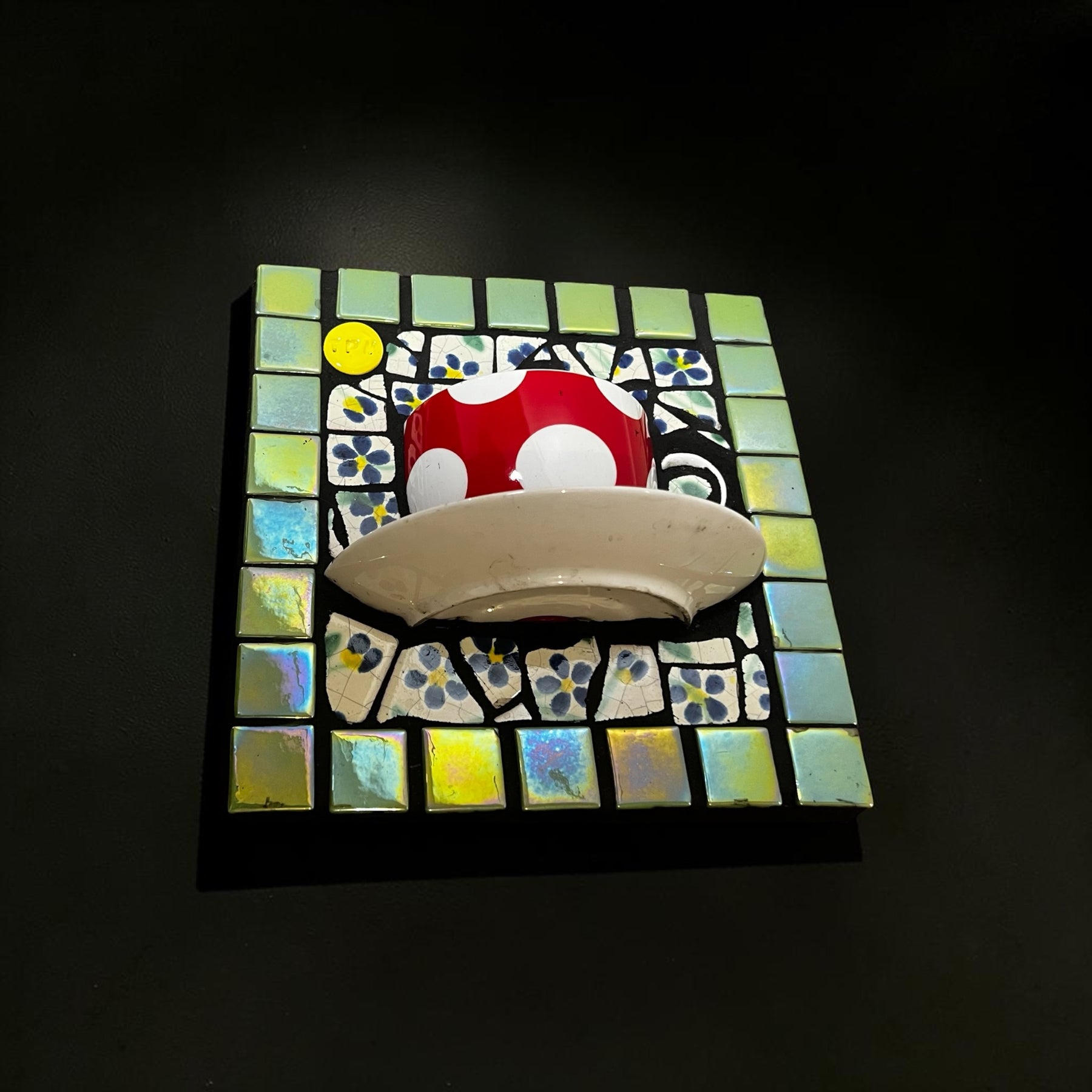 Mosaic Wall Planter.