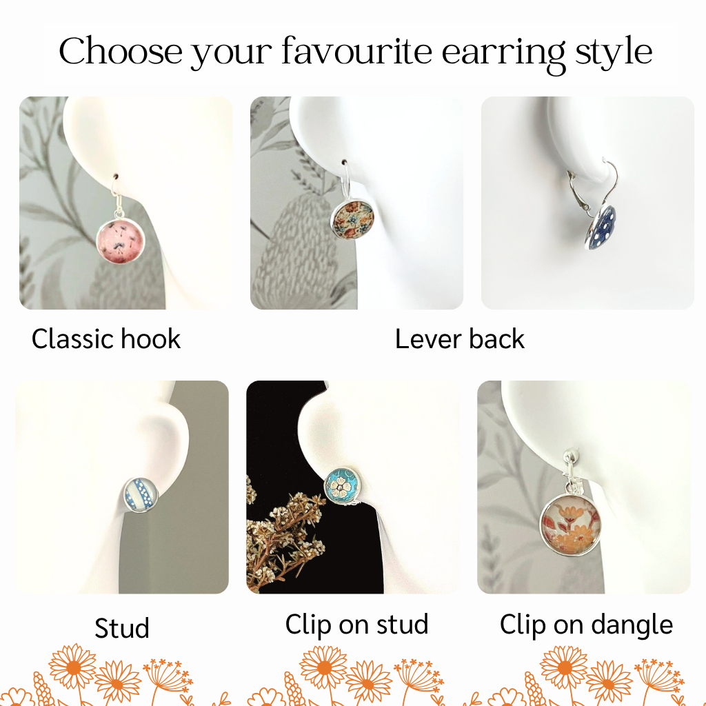 Little Black Kitty Earrings • Cat Lover Jewellery