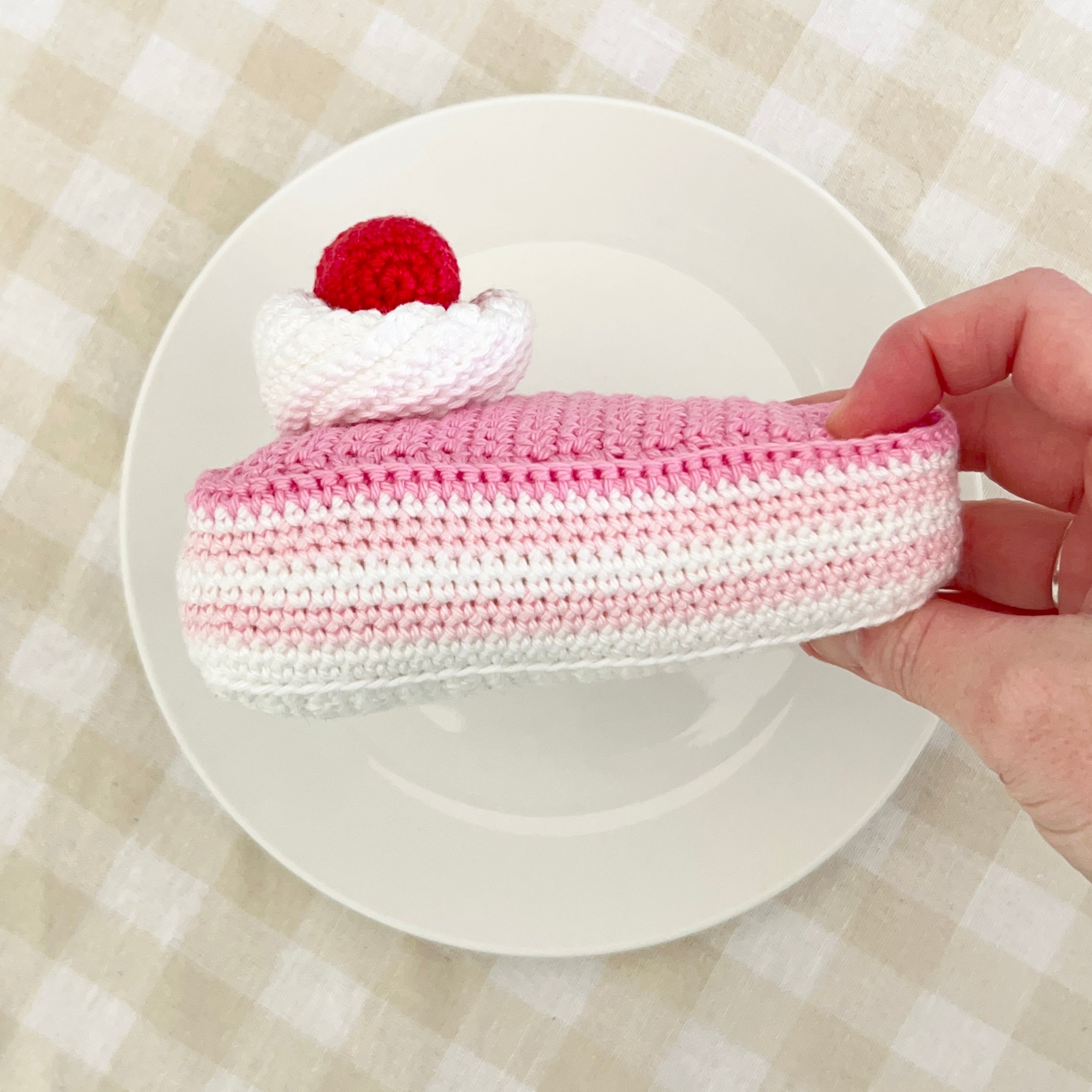 Crochet Cake Slice | Aussie Bakery Collection | Various Flavours | Pretend Play Food | Made to Order