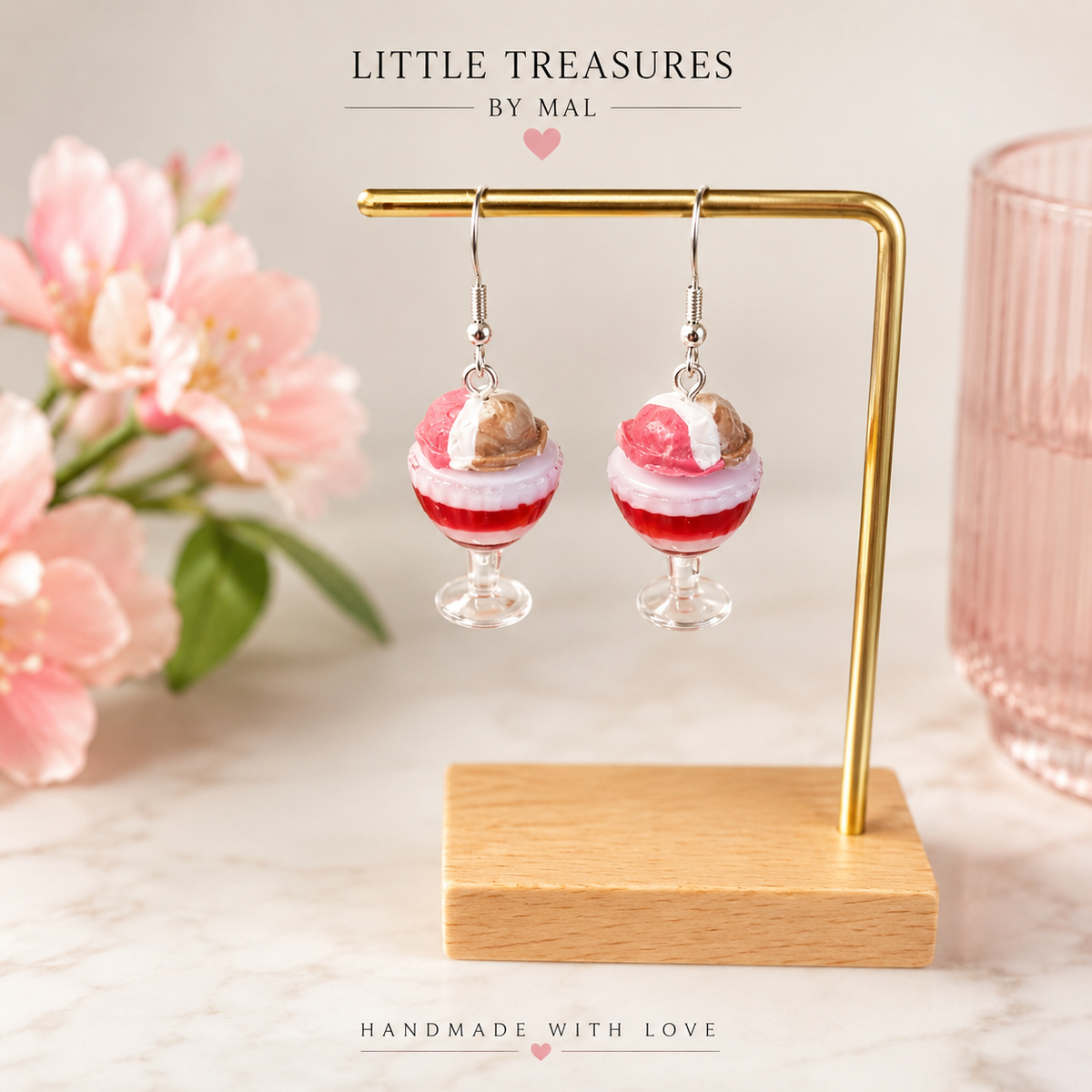 🍨💕 Sweet Sundae Earrings 💕🍨