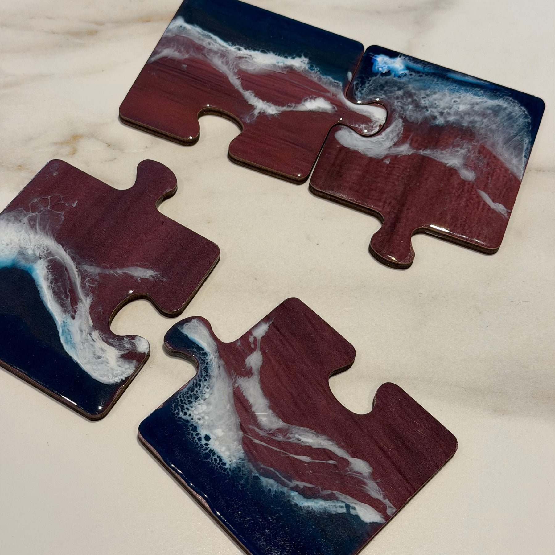 Coasters | wooden coasters | beach coasters | gift | gifts for her | home decor | gift ideas | dining room decor | wedding gifts | handmade