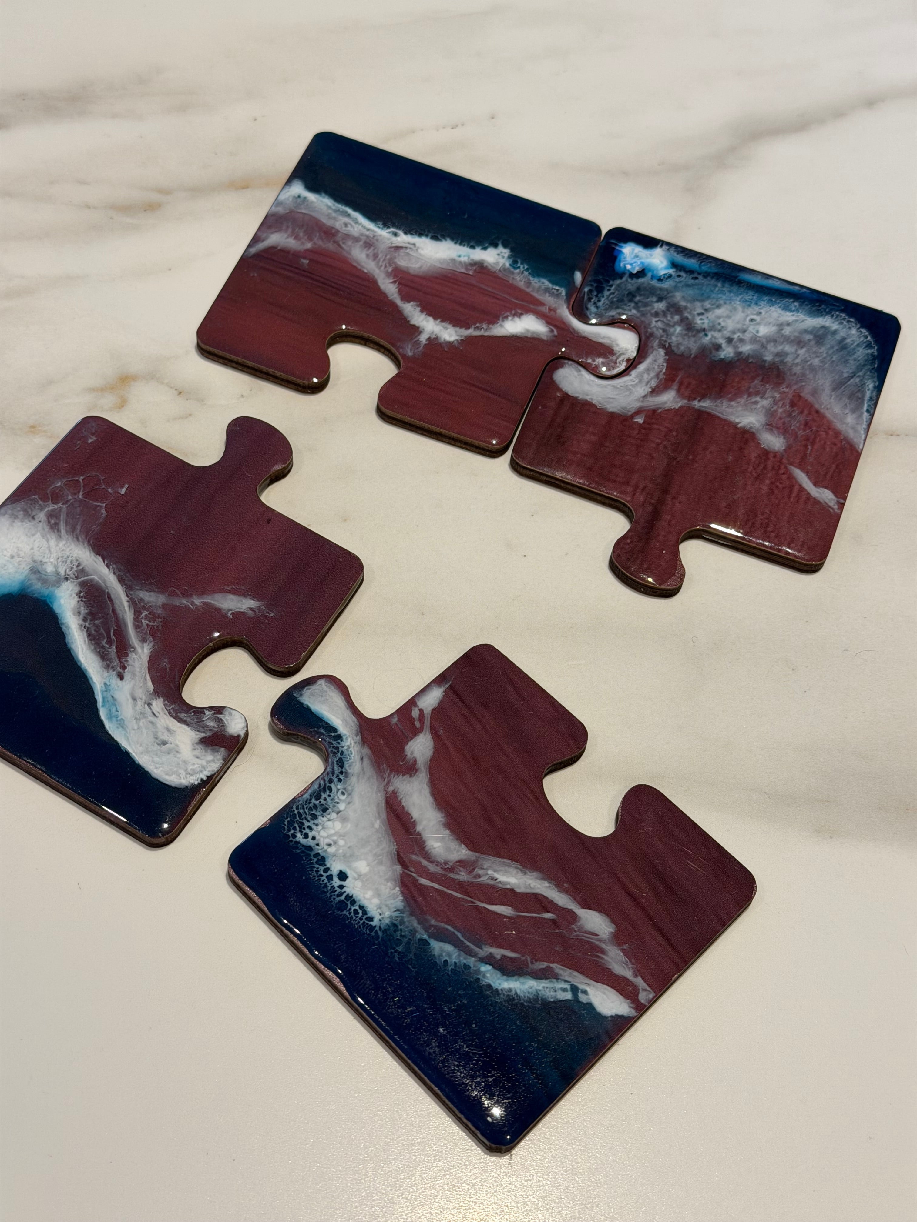Coasters | wooden coasters | beach coasters | gift | gifts for her | home decor | gift ideas | dining room decor | wedding gifts | handmade