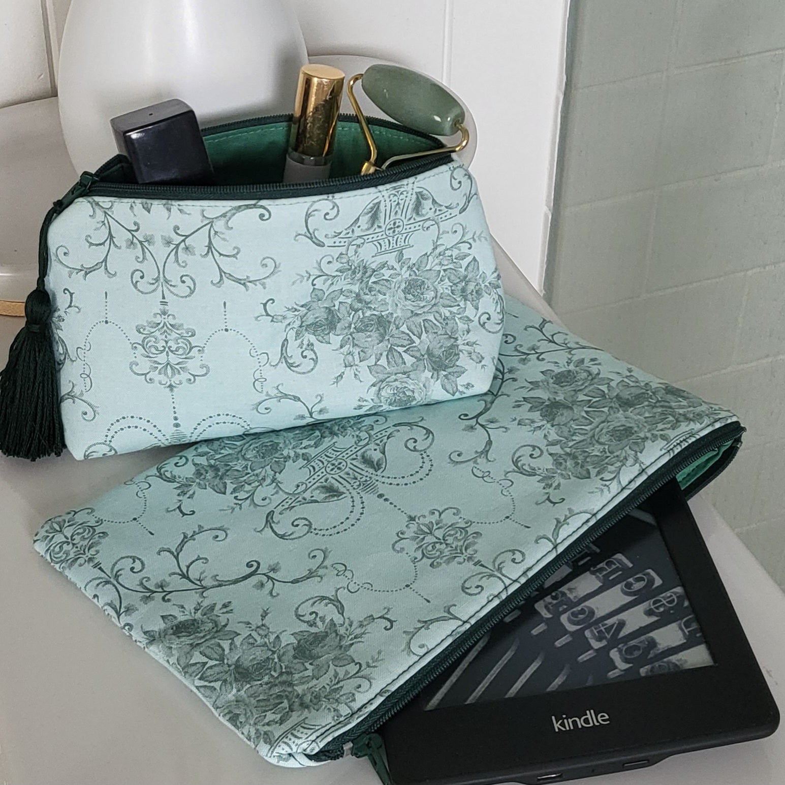 Kindle Sleeve | Padded Cotton | E-Reader Pouch