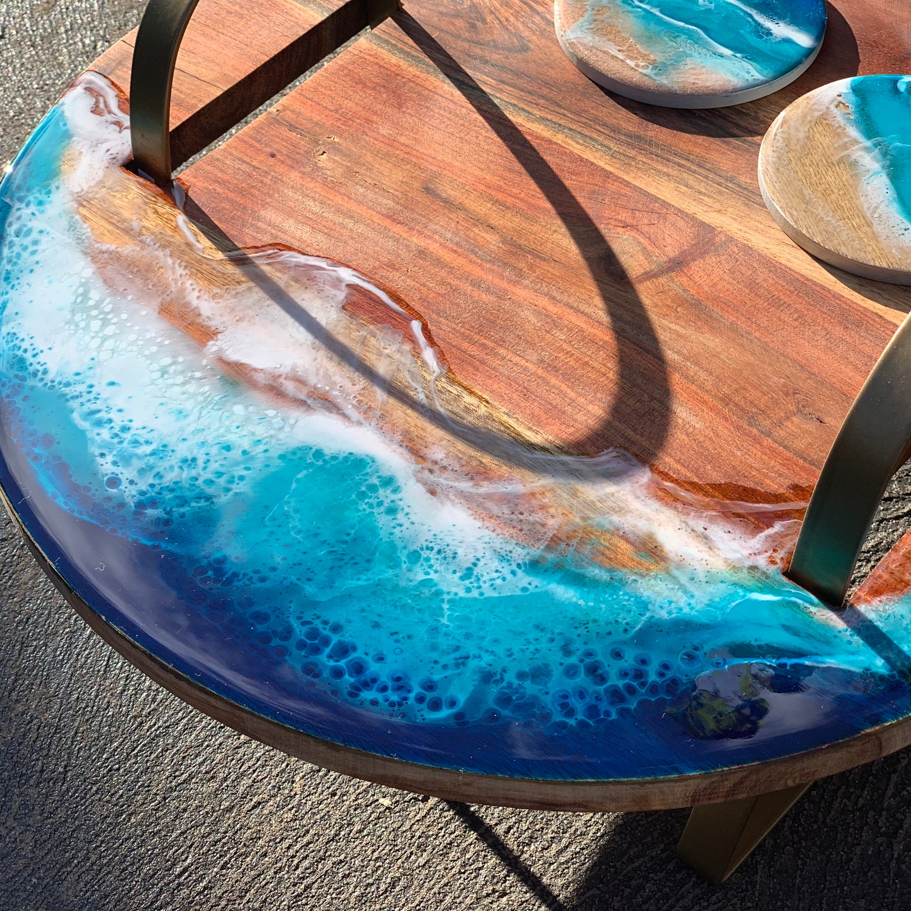 Waves | serving board | ocean | charcuterie board | gift ideas | homewares | Father’s Day gift