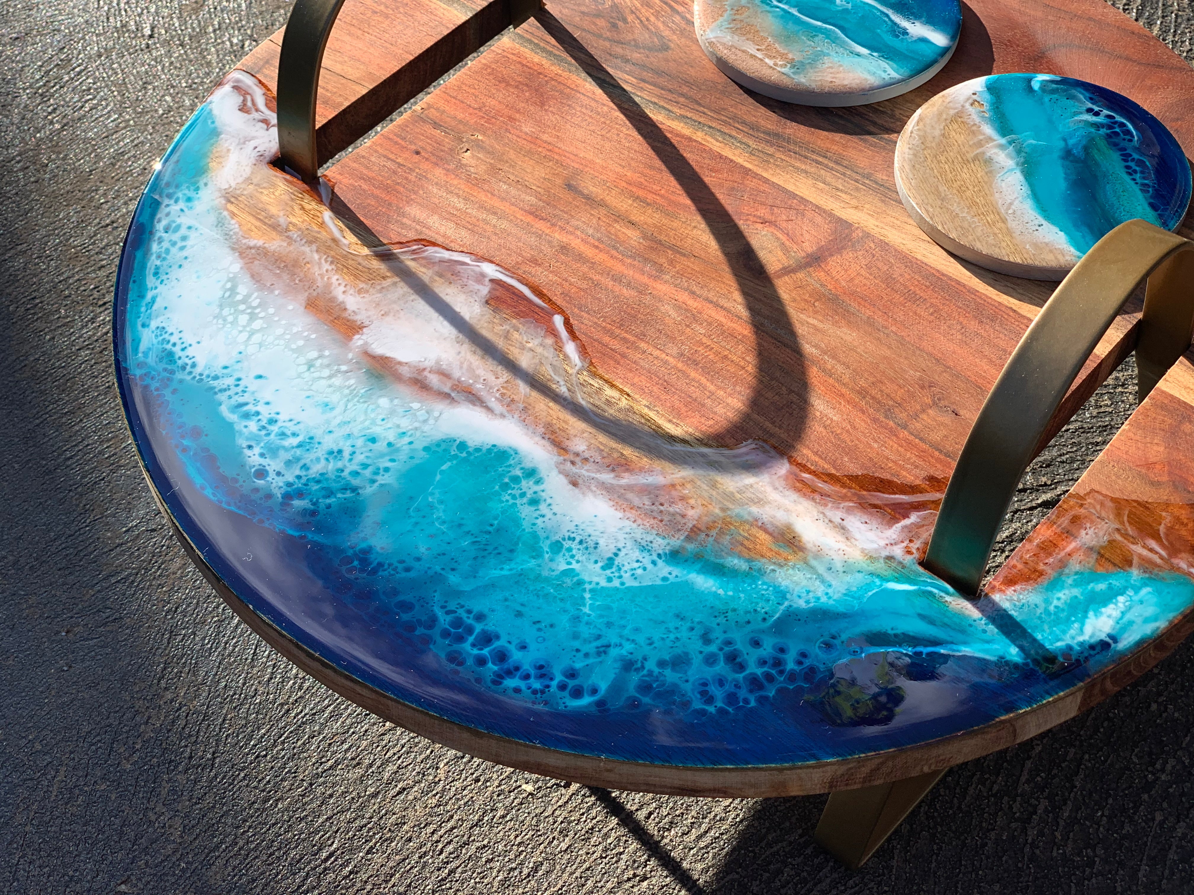 Waves | serving board | ocean | charcuterie board | gift ideas | homewares | Father’s Day gift
