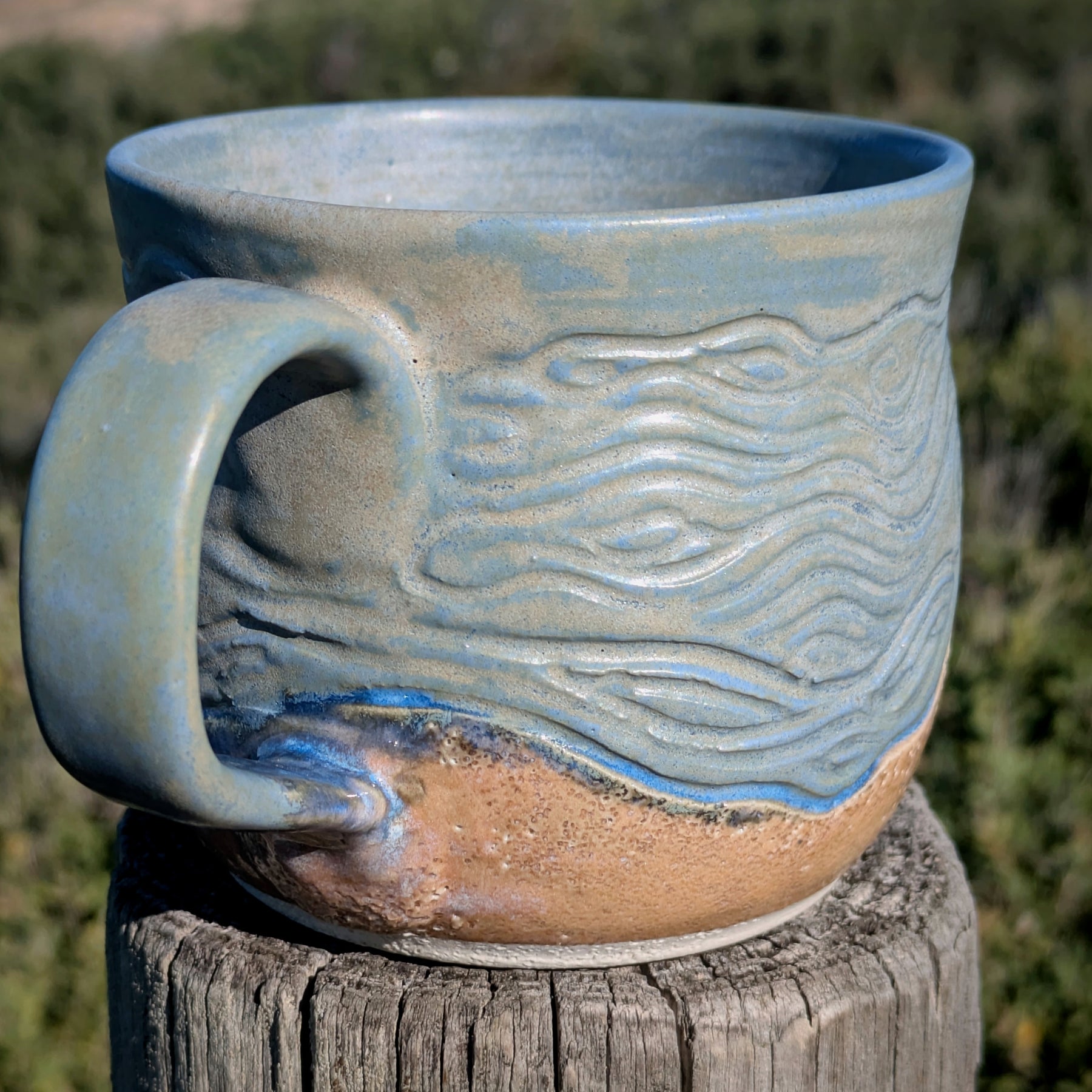 Sand and Waves Large Mug