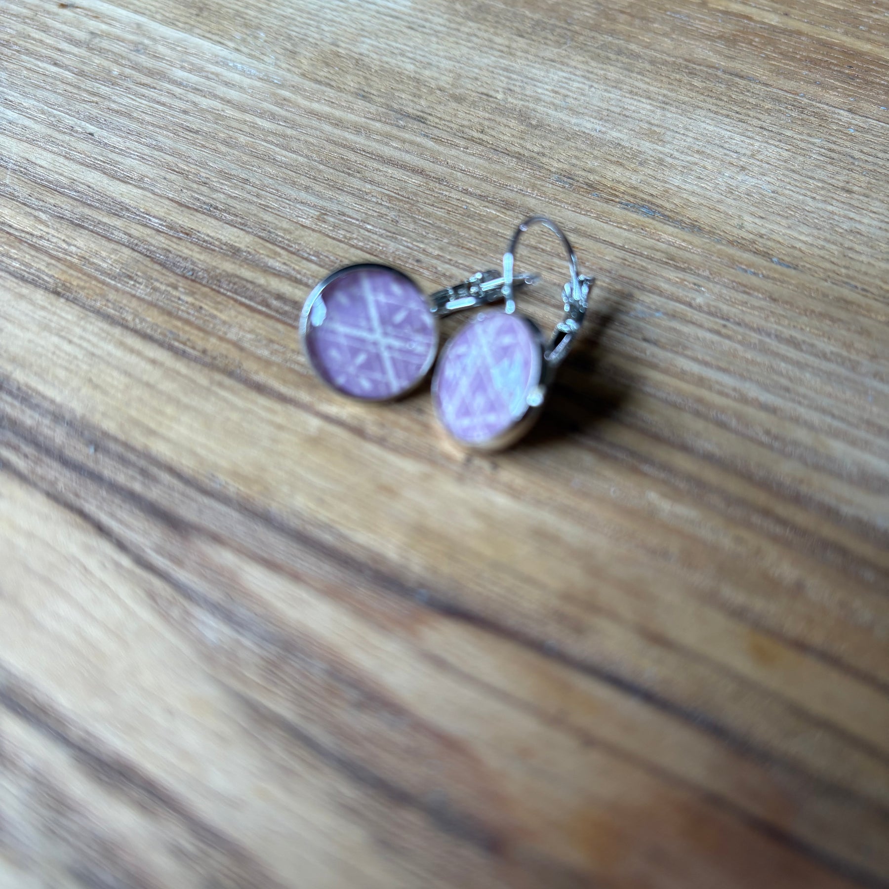 Japanese paper Resin earrings