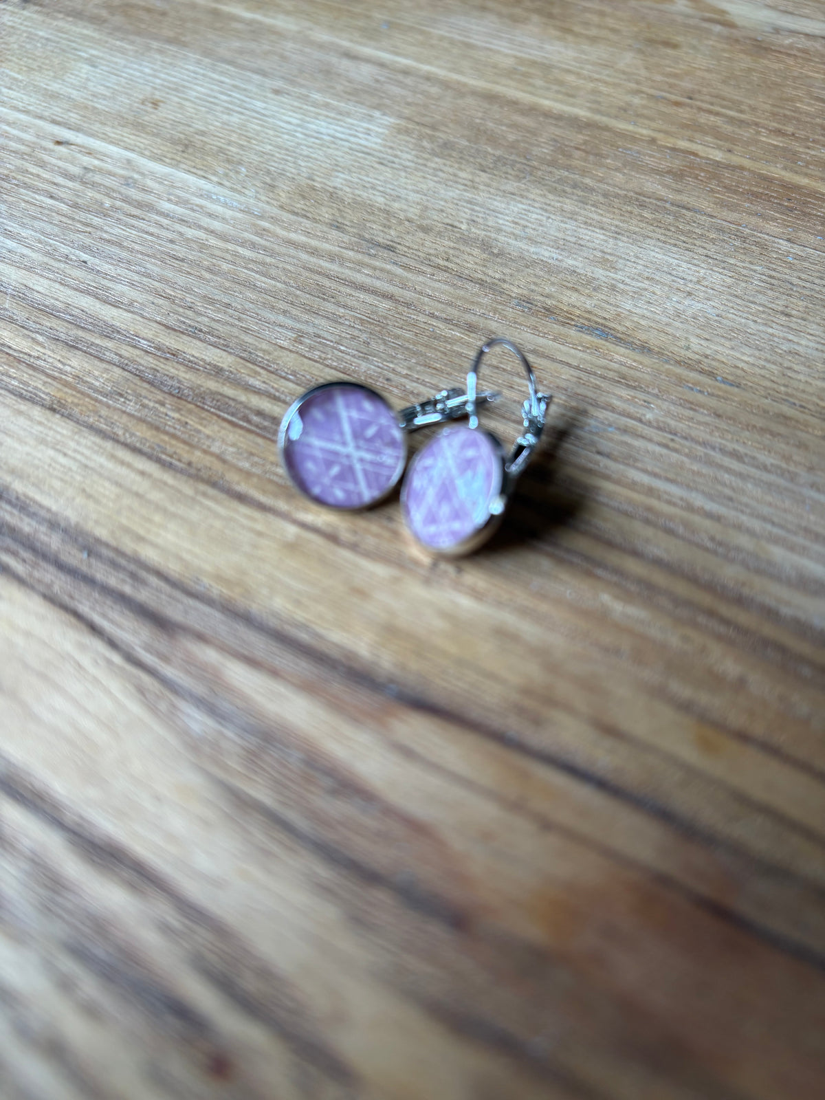 Japanese paper Resin earrings