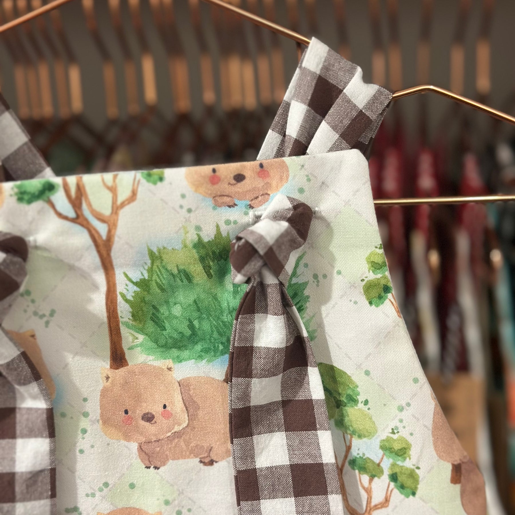 Country Wombat Handmade Overalls/Australiana Collection