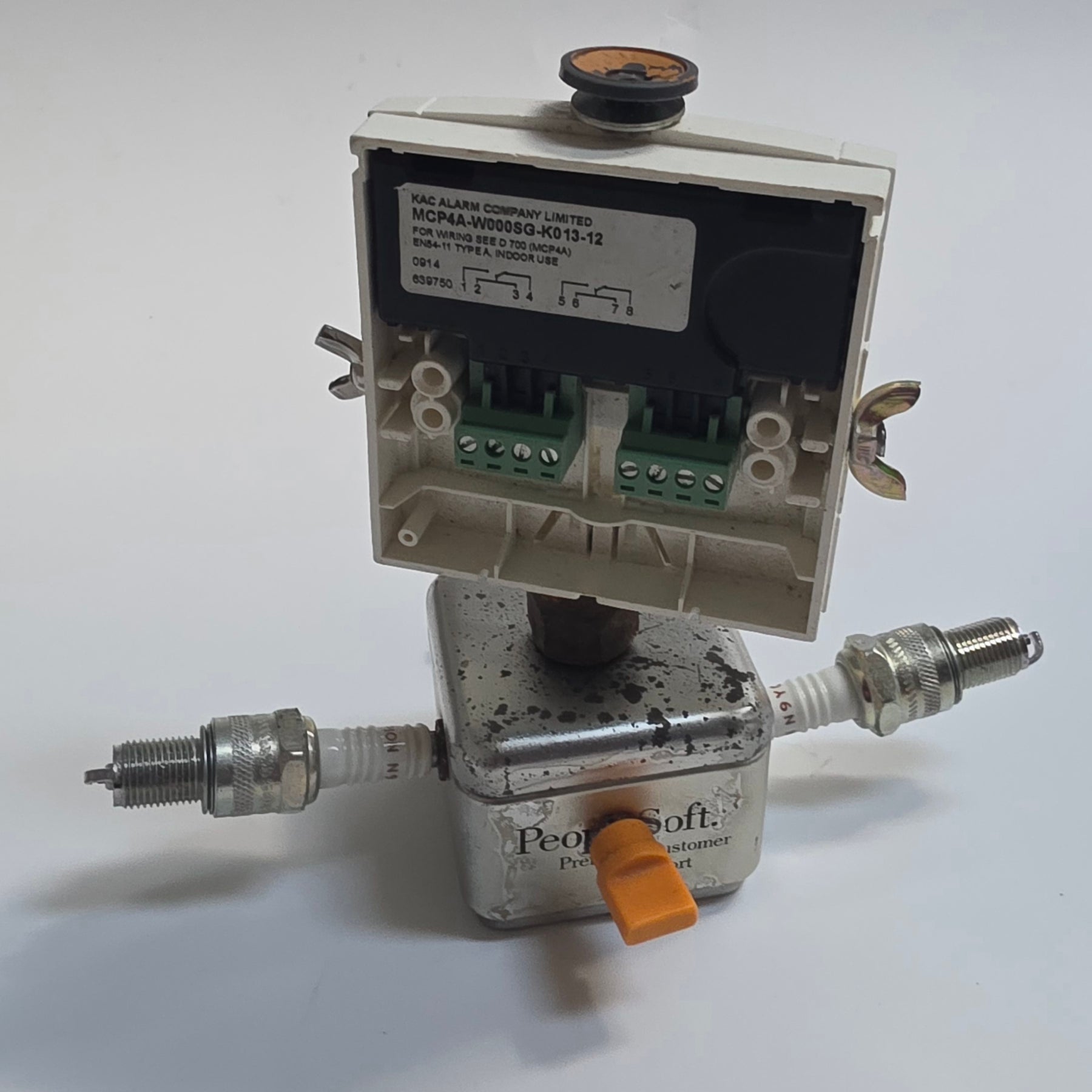Remade, Reimagined: EDR018 Upcycled Emergency Door Release Robot