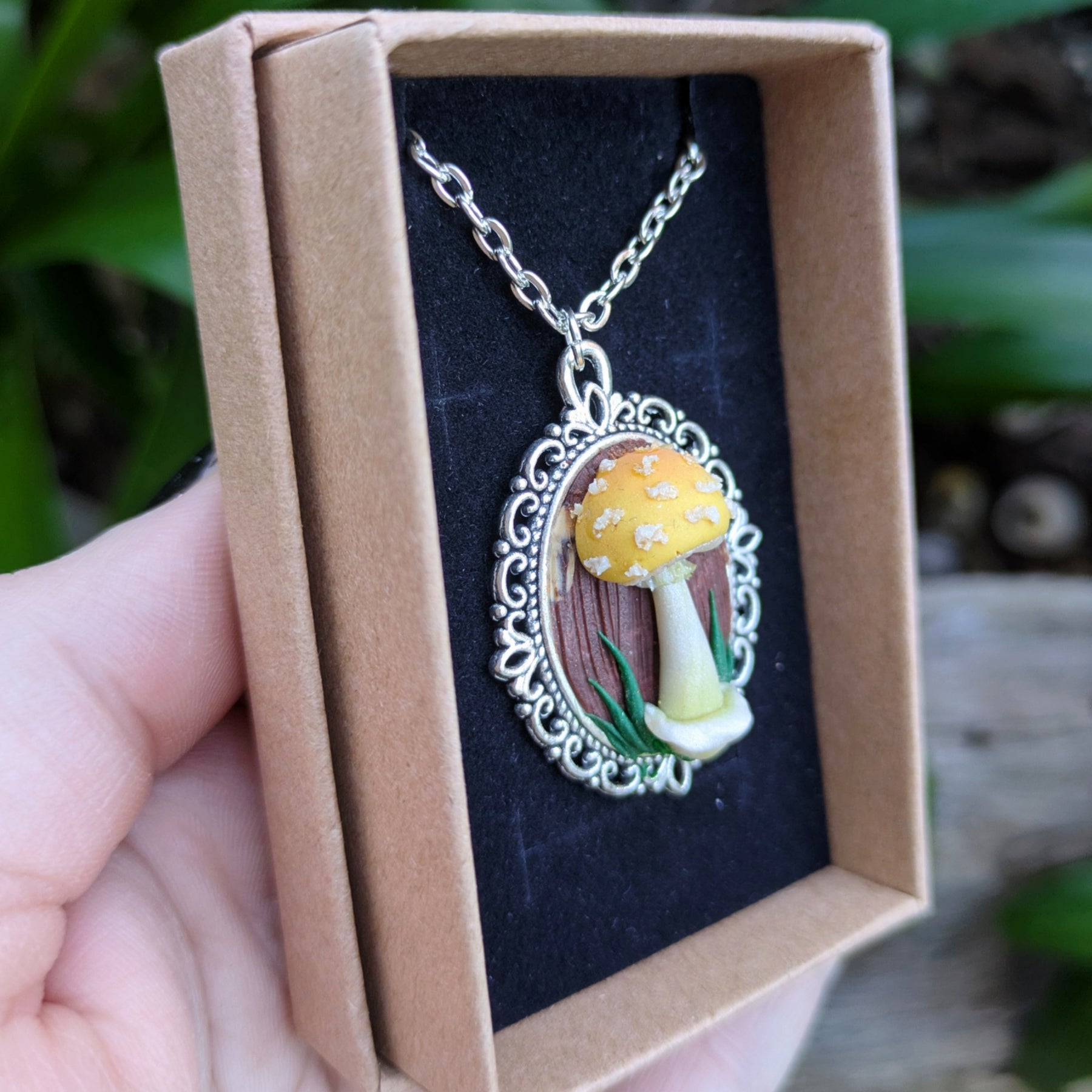 Mushroom Pendants