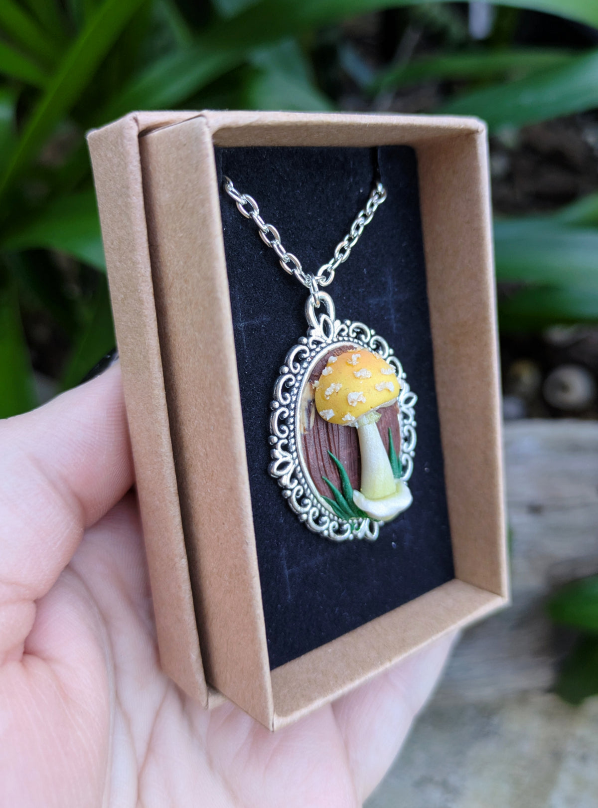Mushroom Pendants