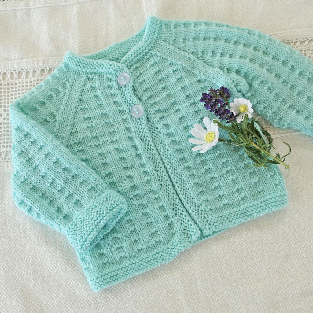 Cardigans/jackets, baby size 0-1, white or mint, Aussie wool