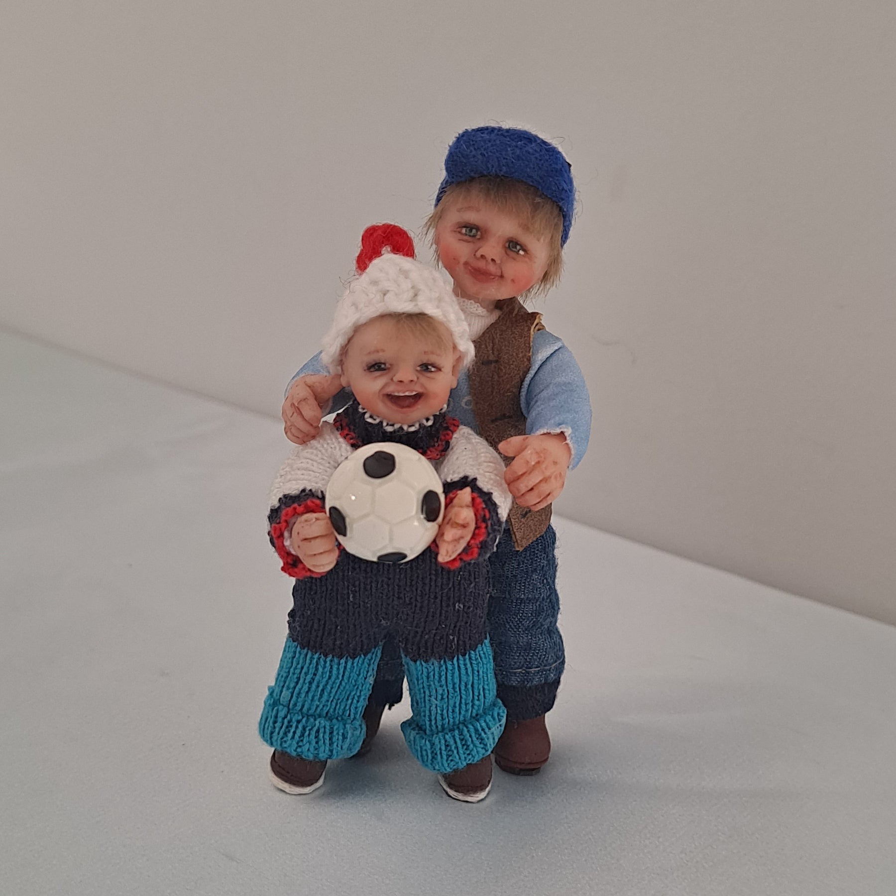 1:12 OOAK Doll miniature/ Brothers