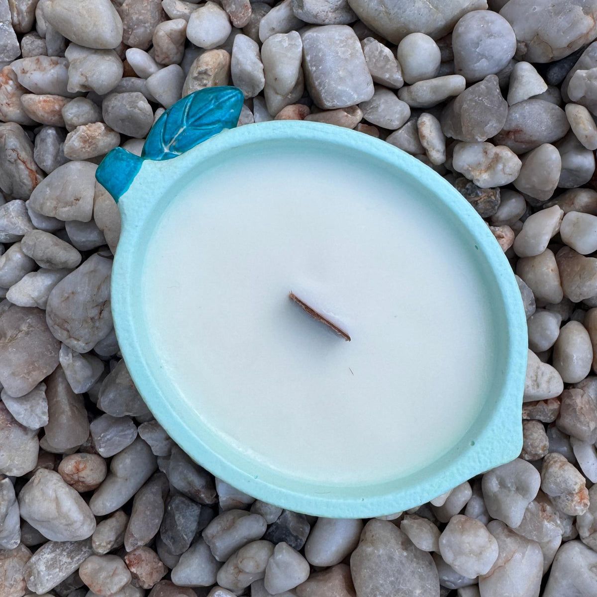 Concrete Lime bowl candle with lime fragrance