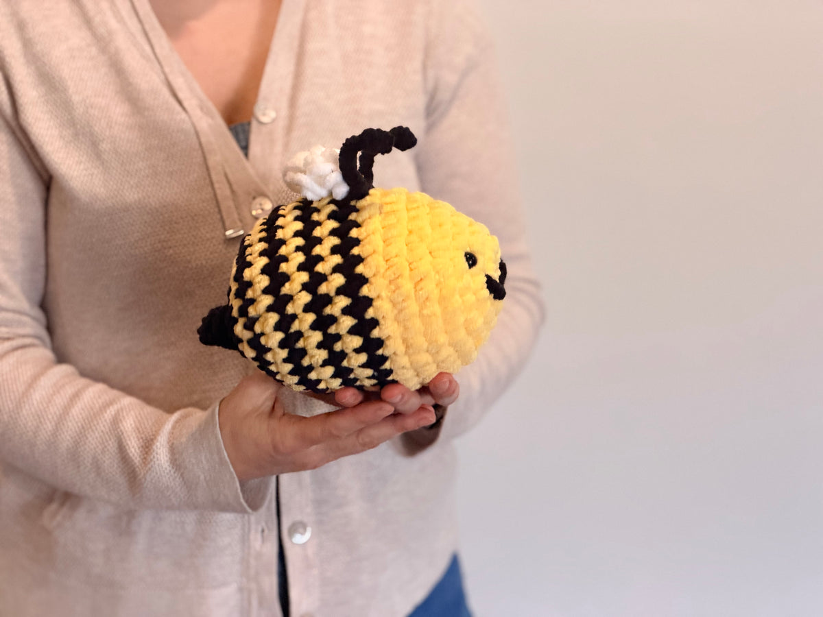 Bumble Bee Crochet Toy / House Decor (Small size)
