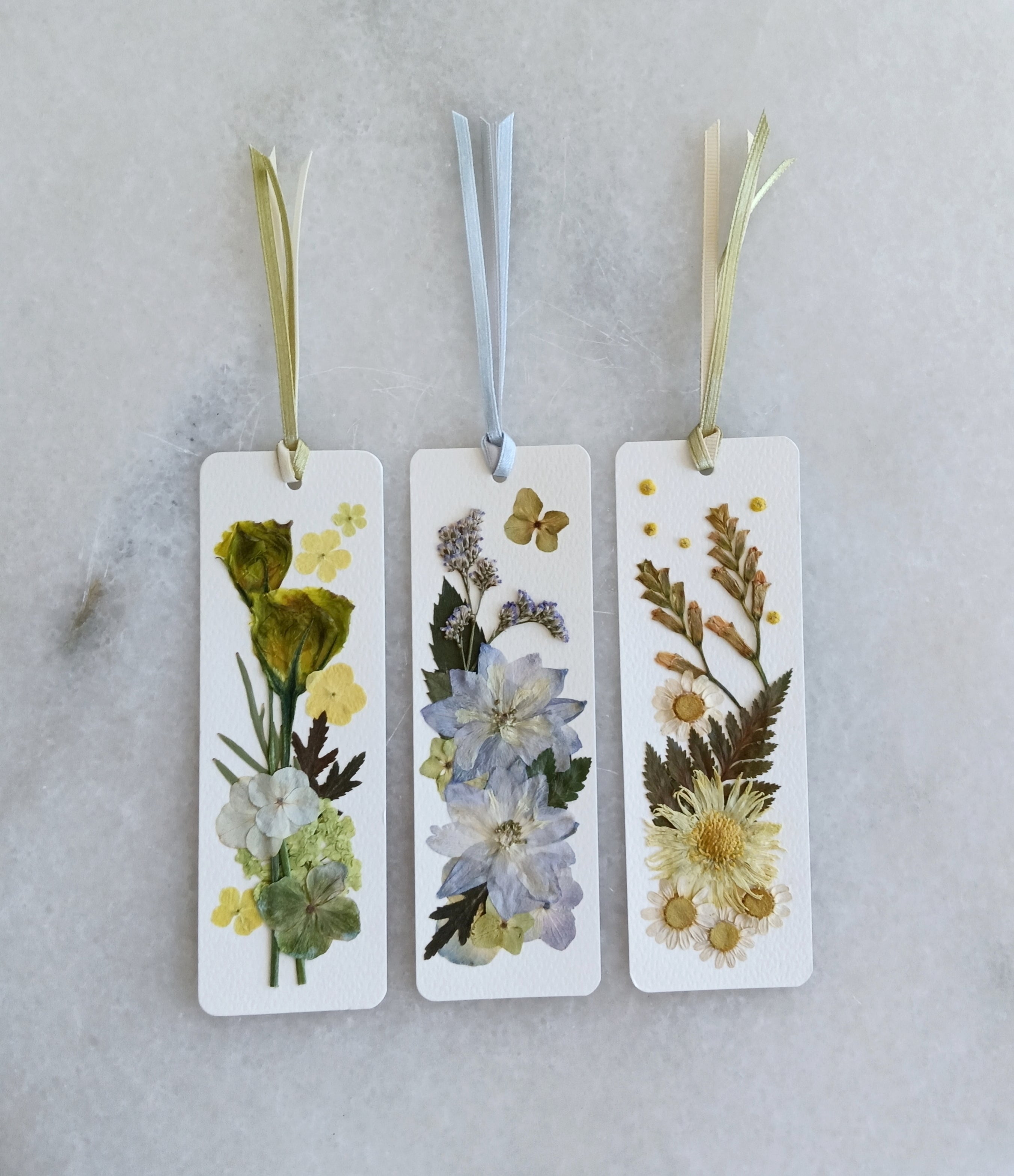 Pressed Flower Bookmark