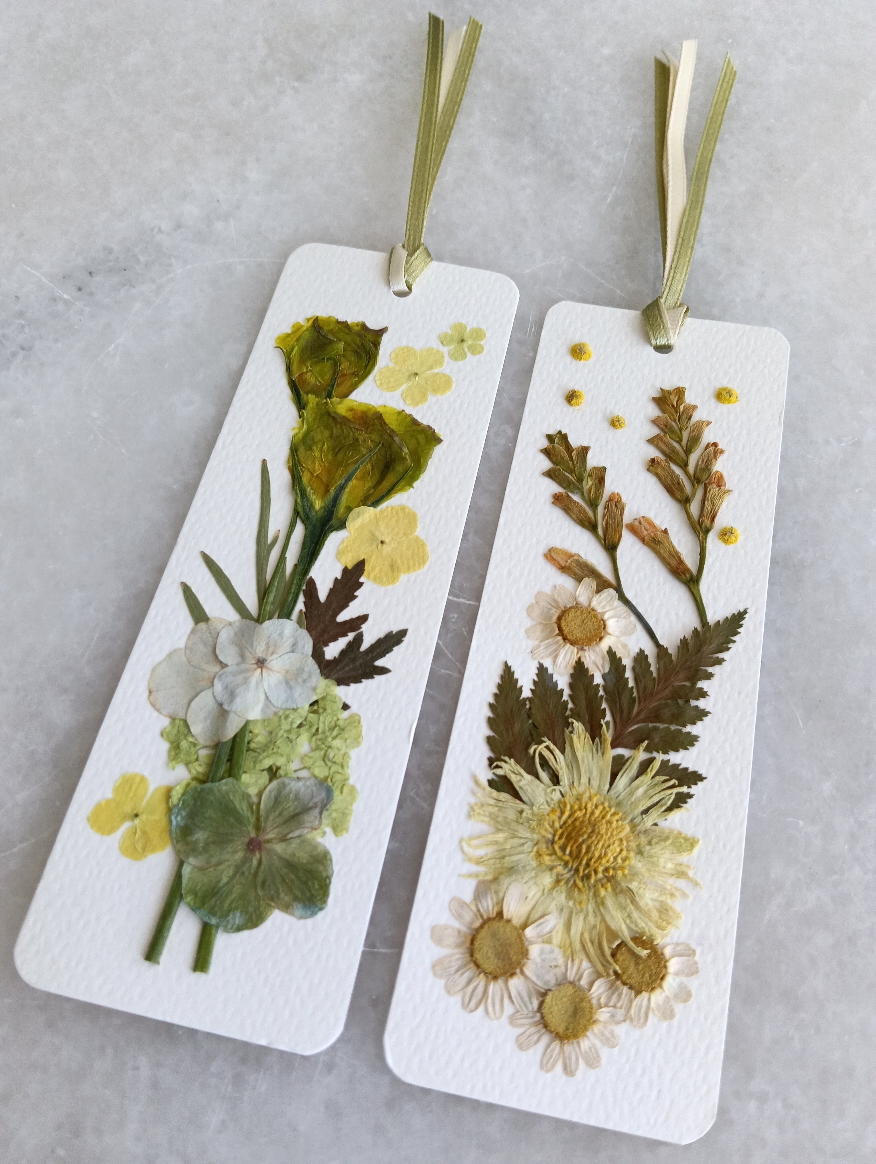 Pressed Flower Bookmark