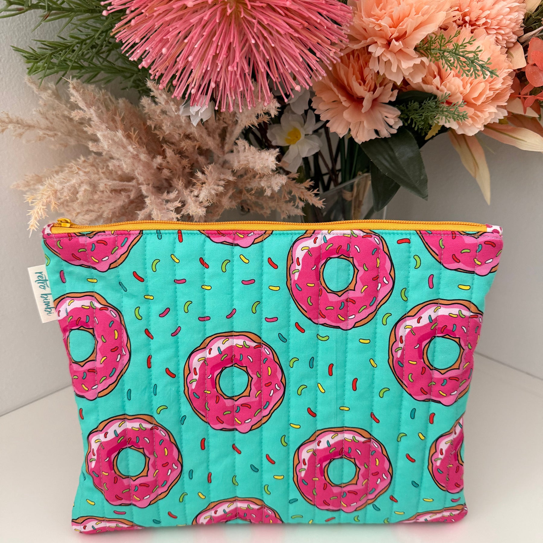 Quilted iPad Zipper Pouch - Various Designs