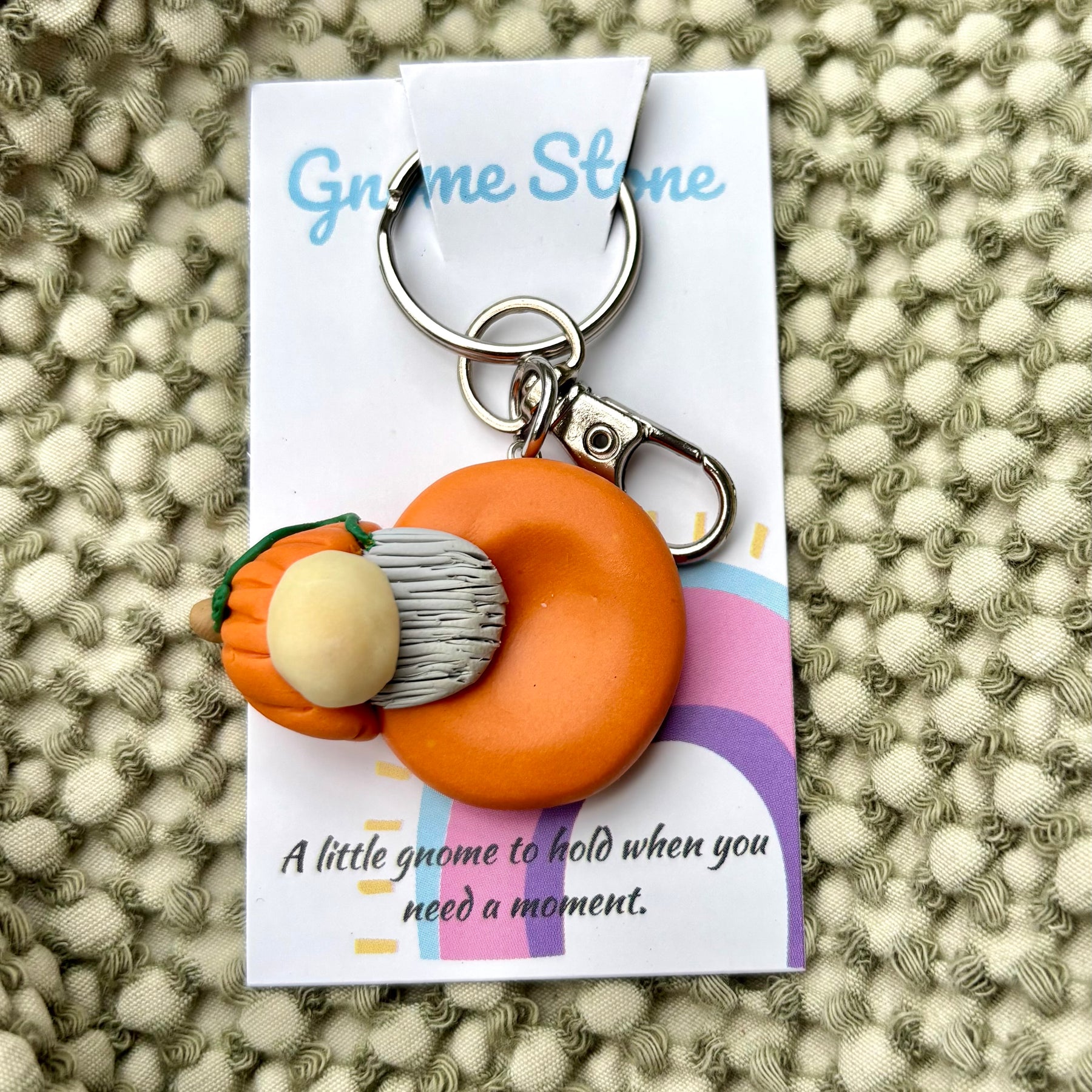 Gnome Stone - Pumpkin - Halloween