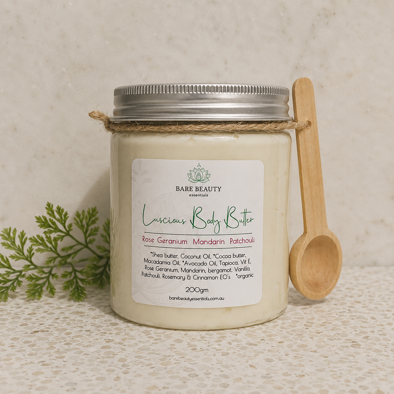 Body Butter - Organic Whipped