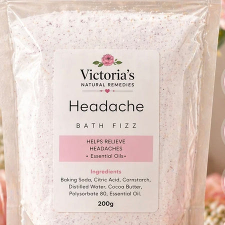 All Natural Headache Bath Fizz 180g