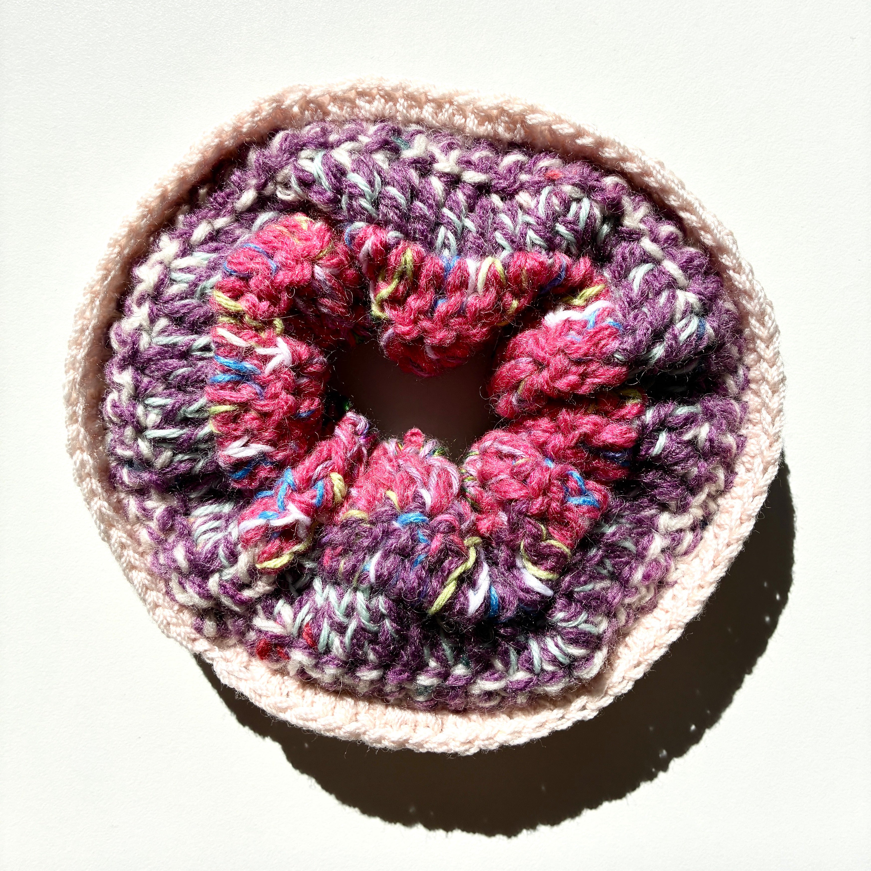 Vegan scrunchie 1
