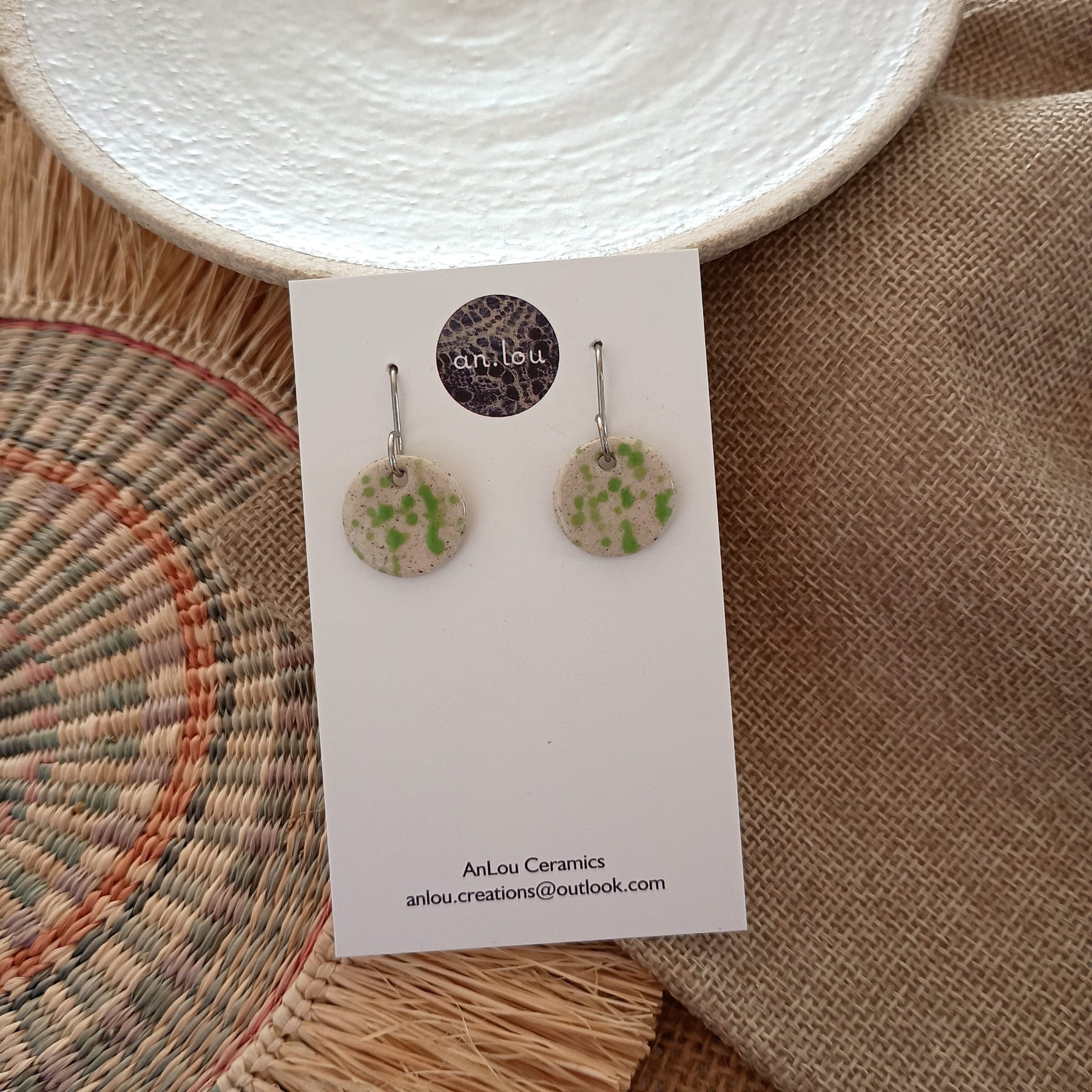 Small Green Fleck Drops