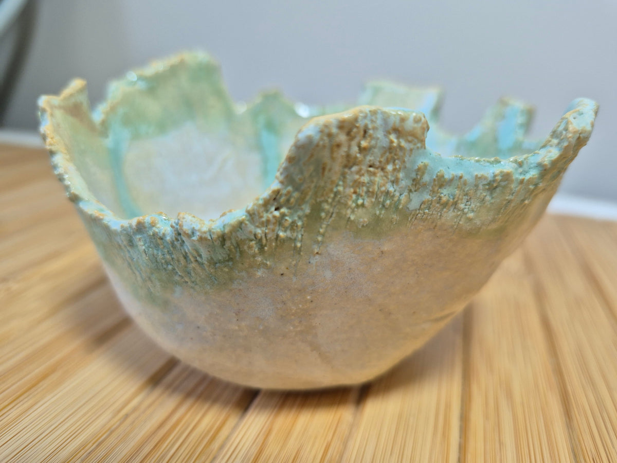 Serene Shores Pottery Sea  Bowl