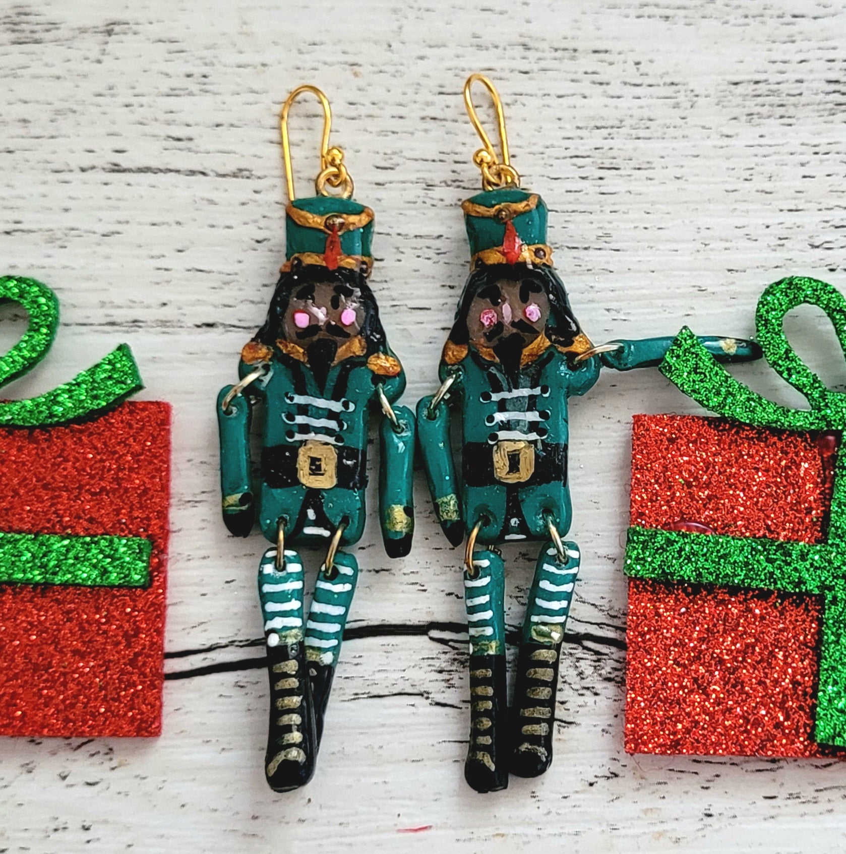 Christmas nutcracker Earrings