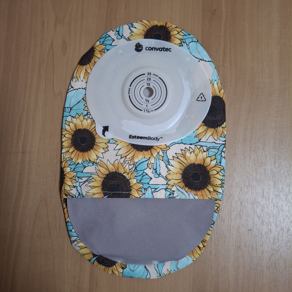 STOMA BAG COVER LARGE  Suitable for Ileostomy, Colostomy, Urostomy
