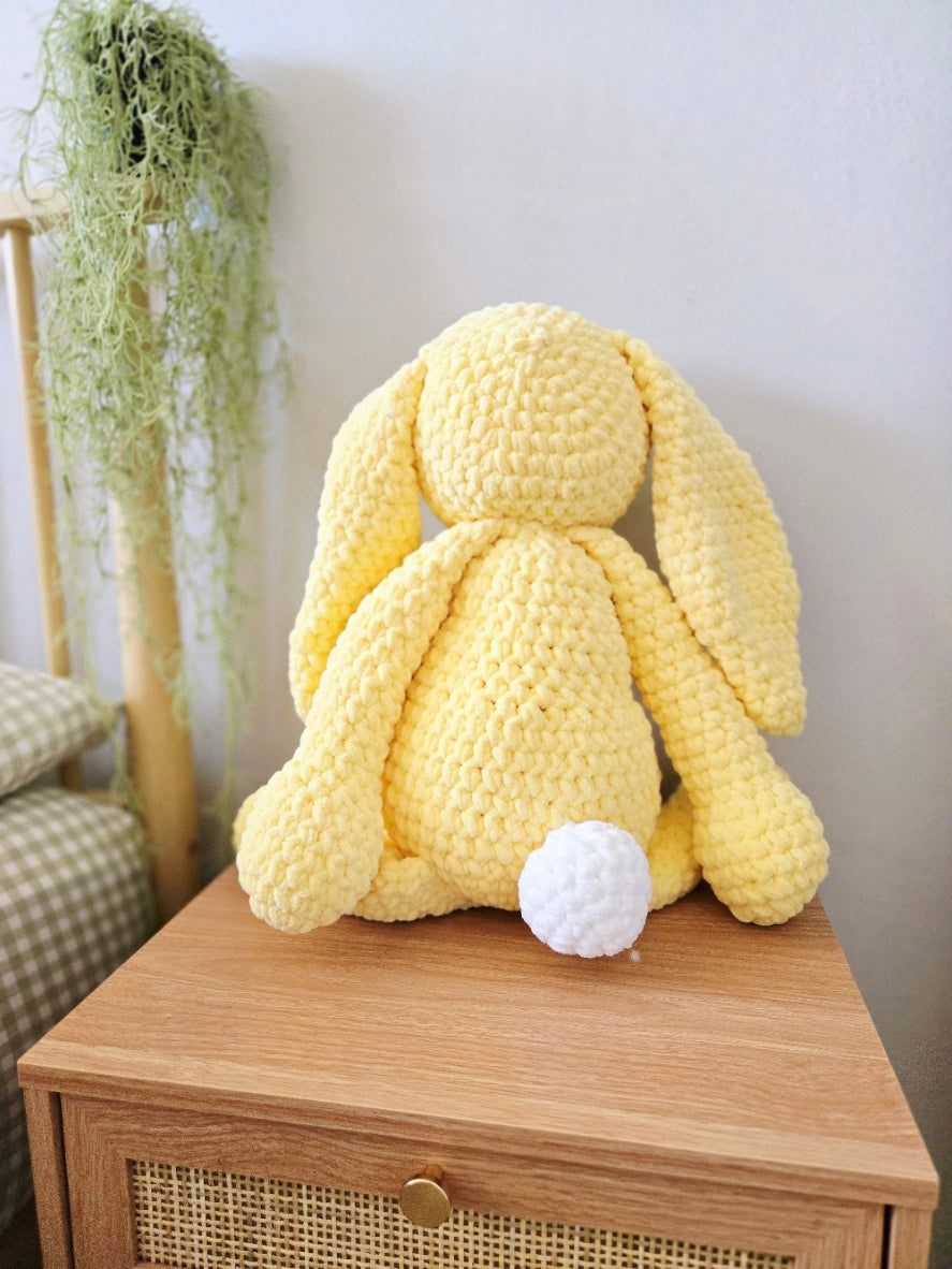 Biscuit the Bunny ~ giant crochet rabbit