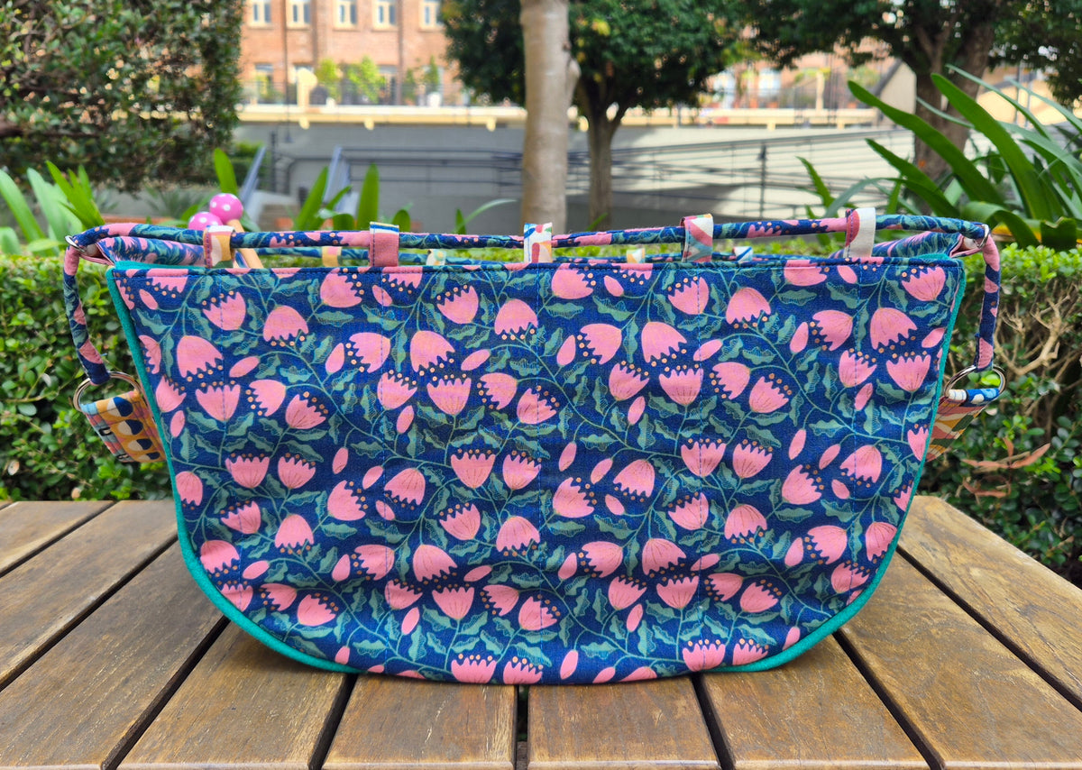 Large Knitting Project Bag – Convertible Tote