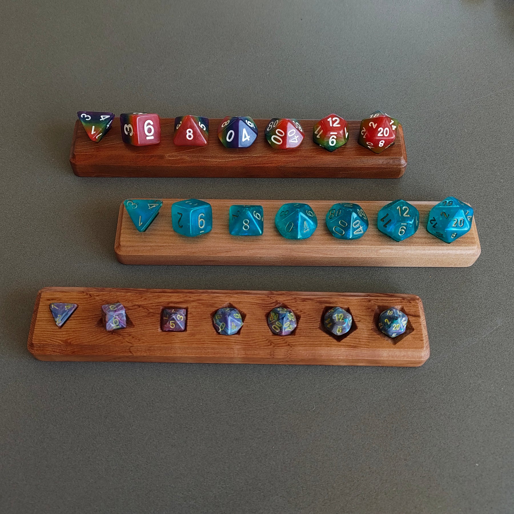 Tasmanian Leatherwood Dice Display Stand