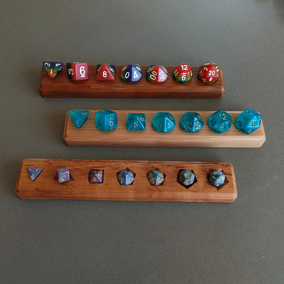 Tasmanian Leatherwood Dice Display Stand