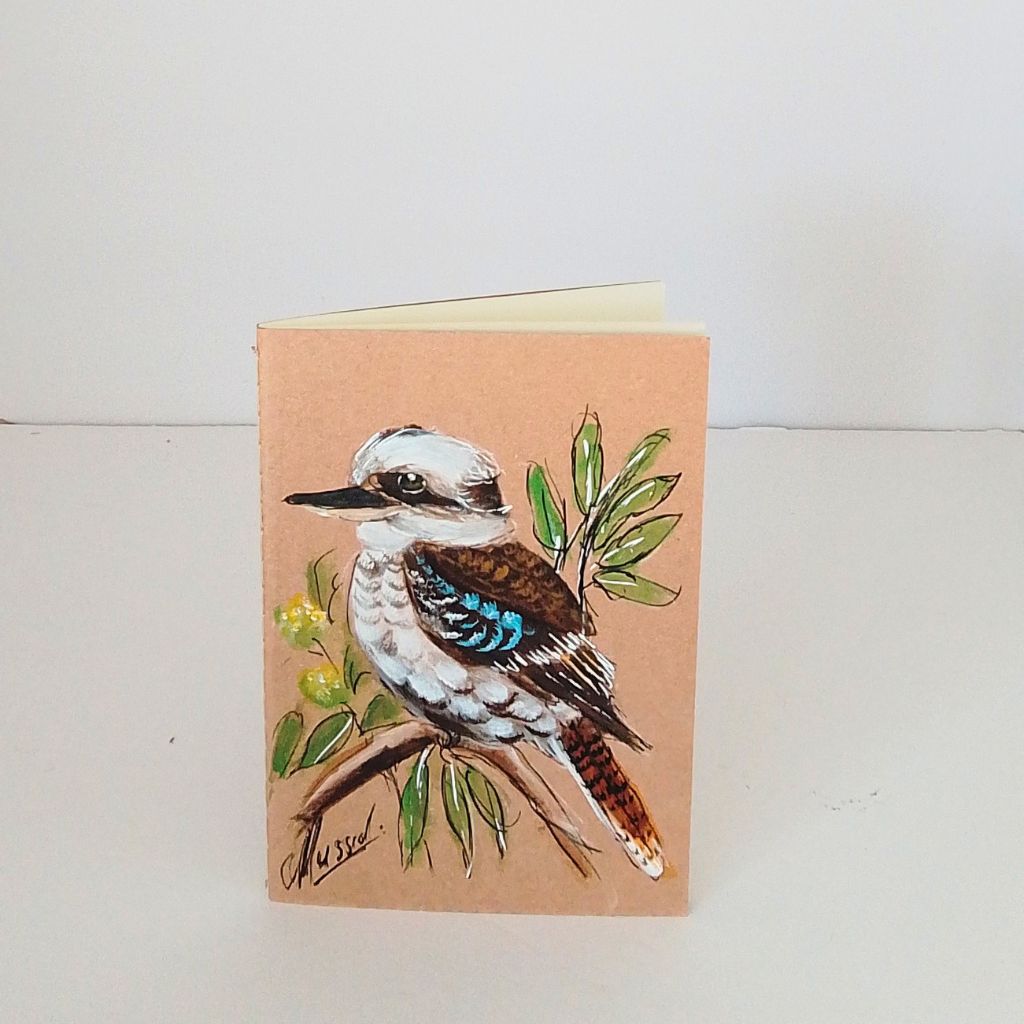 Kookaburra Handpainted Pocket Notebooks
