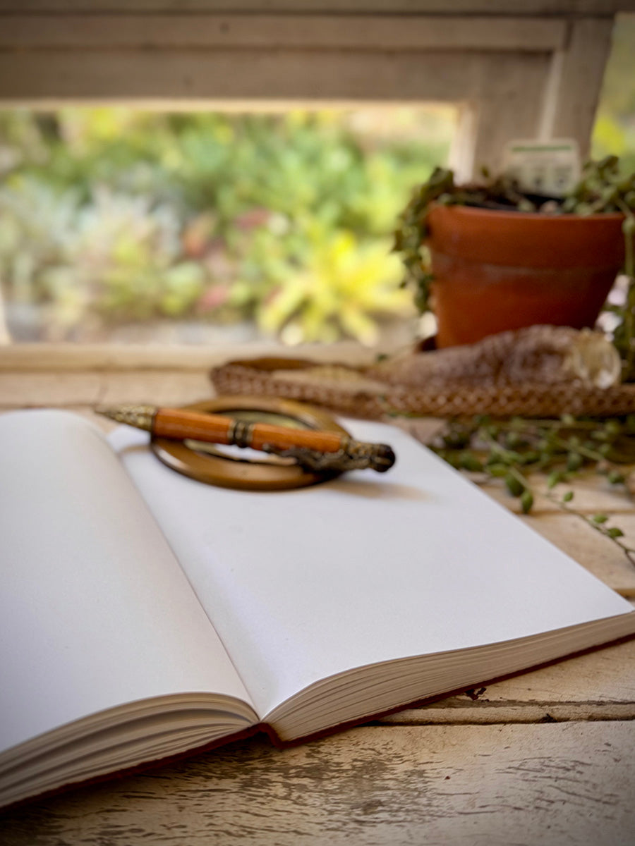 Soul Weaver's Field Book - A5 Tan Leather Journal