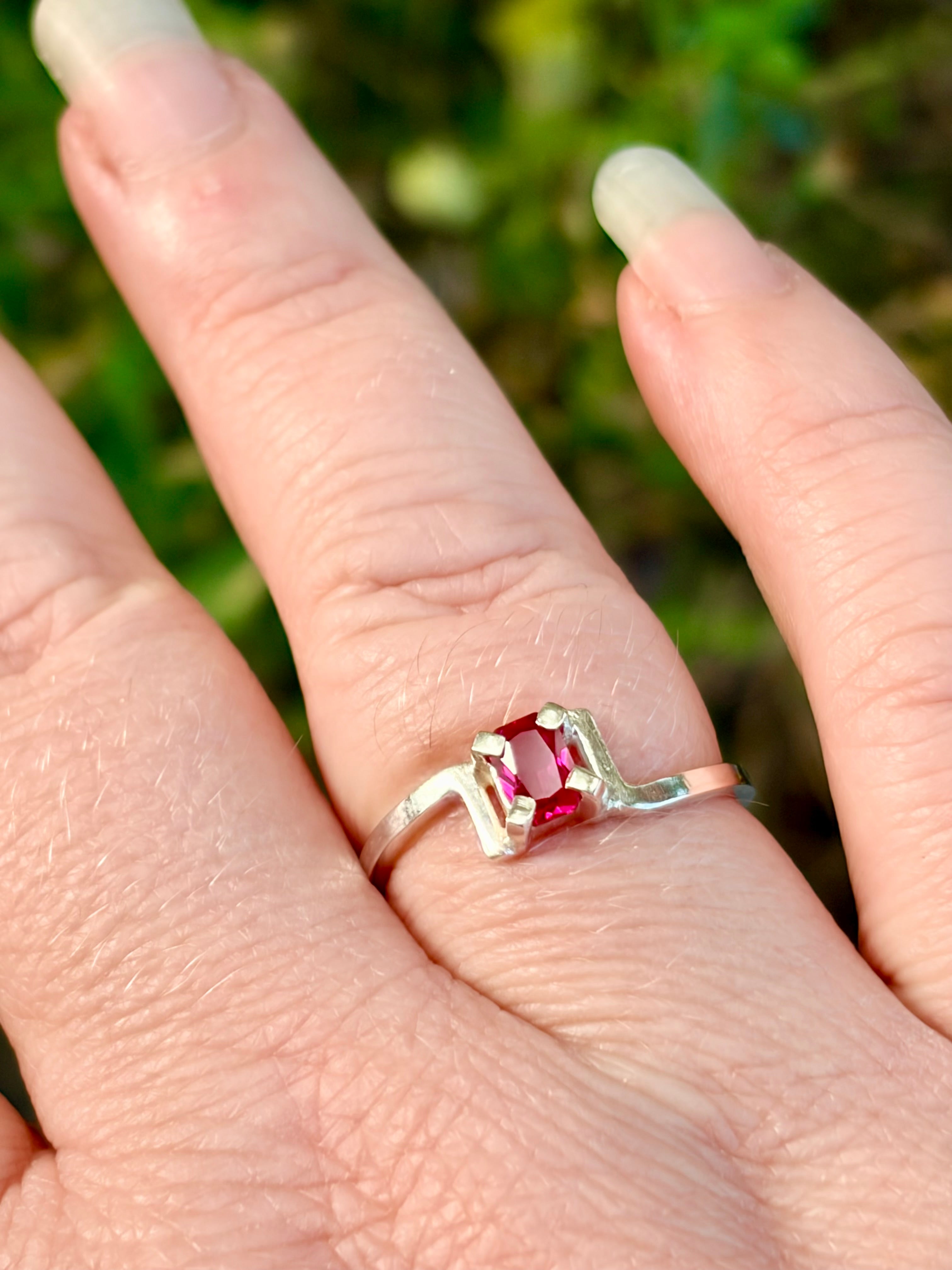 Radiant Ruby Ring