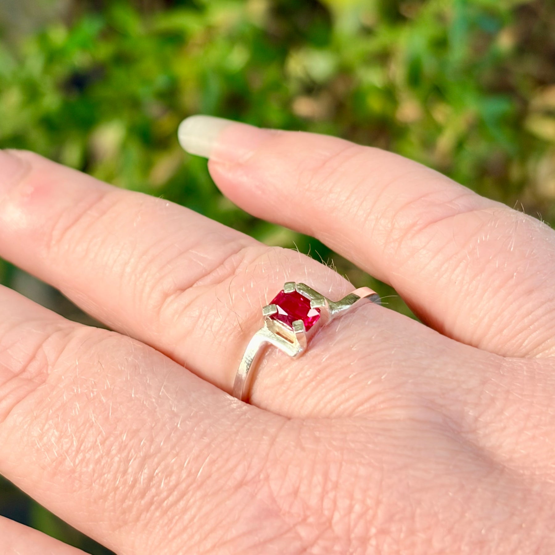 Radiant Ruby Ring
