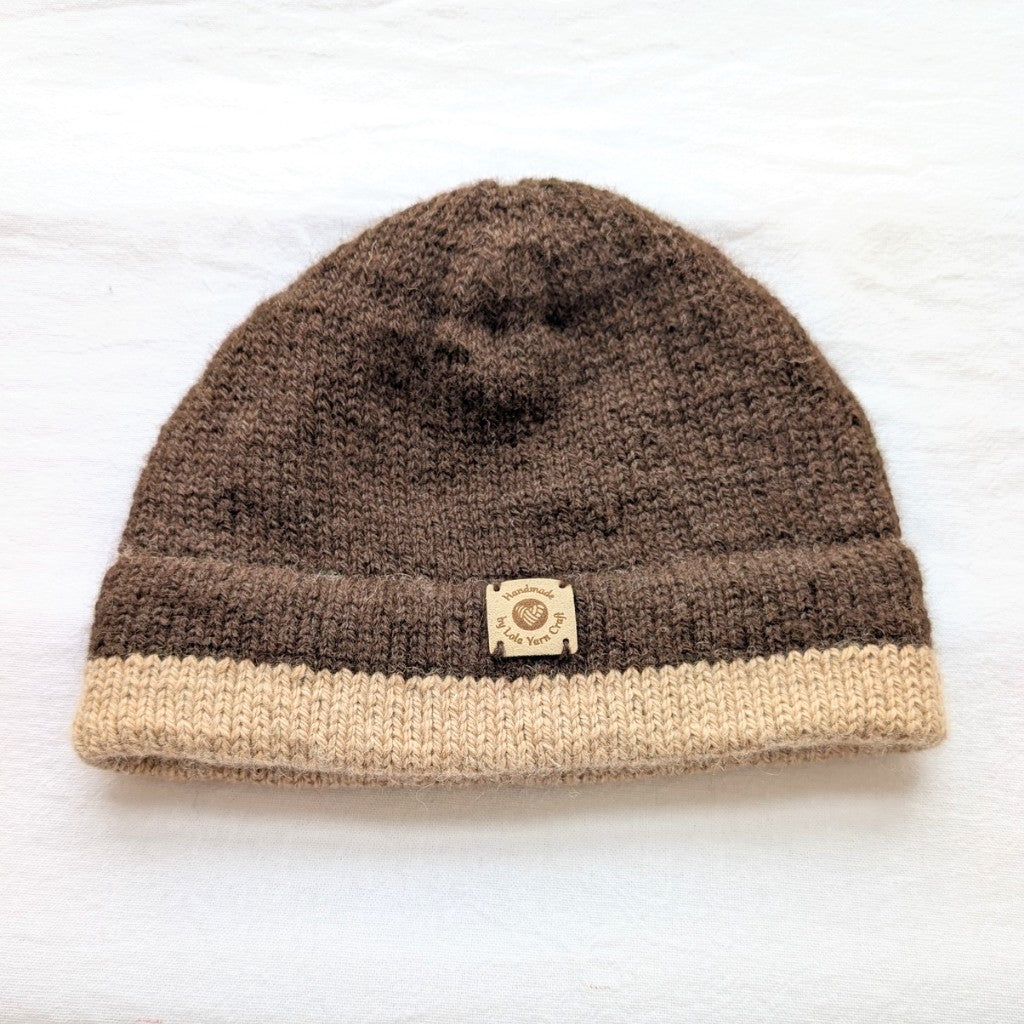 Natural Alpaca Beanie