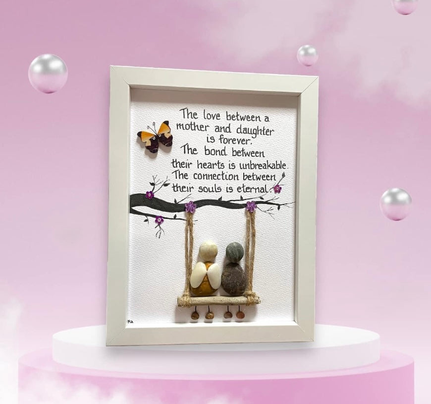 Forever Remembered, Lovingly Captured in Pebbles”