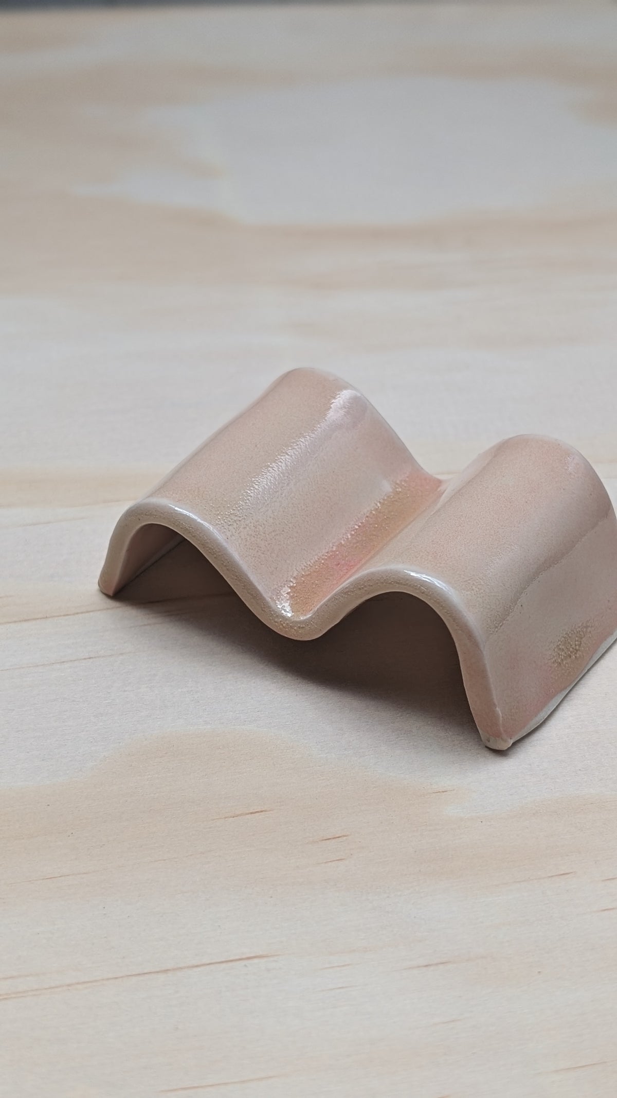 SECOND Rose Tan - Menstrual Cup Drying Rack - Handmade Ceramic