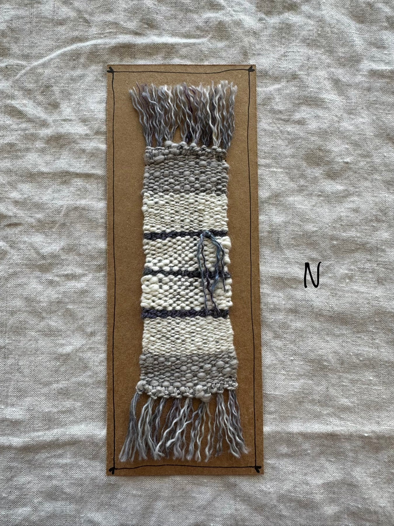 Handspun Woven Bookmarks