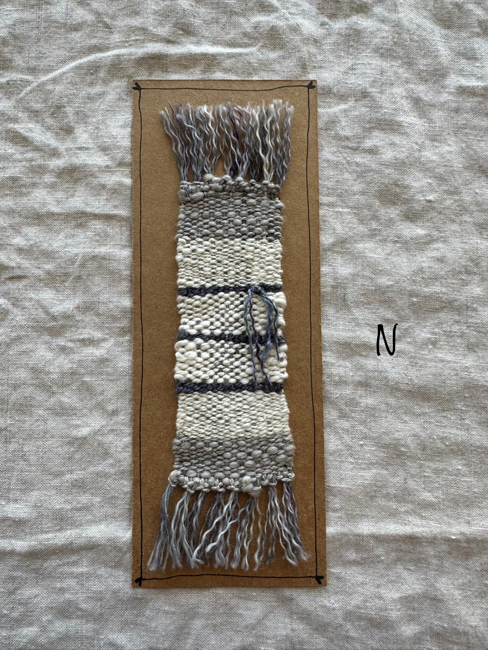 Handspun Woven Bookmarks