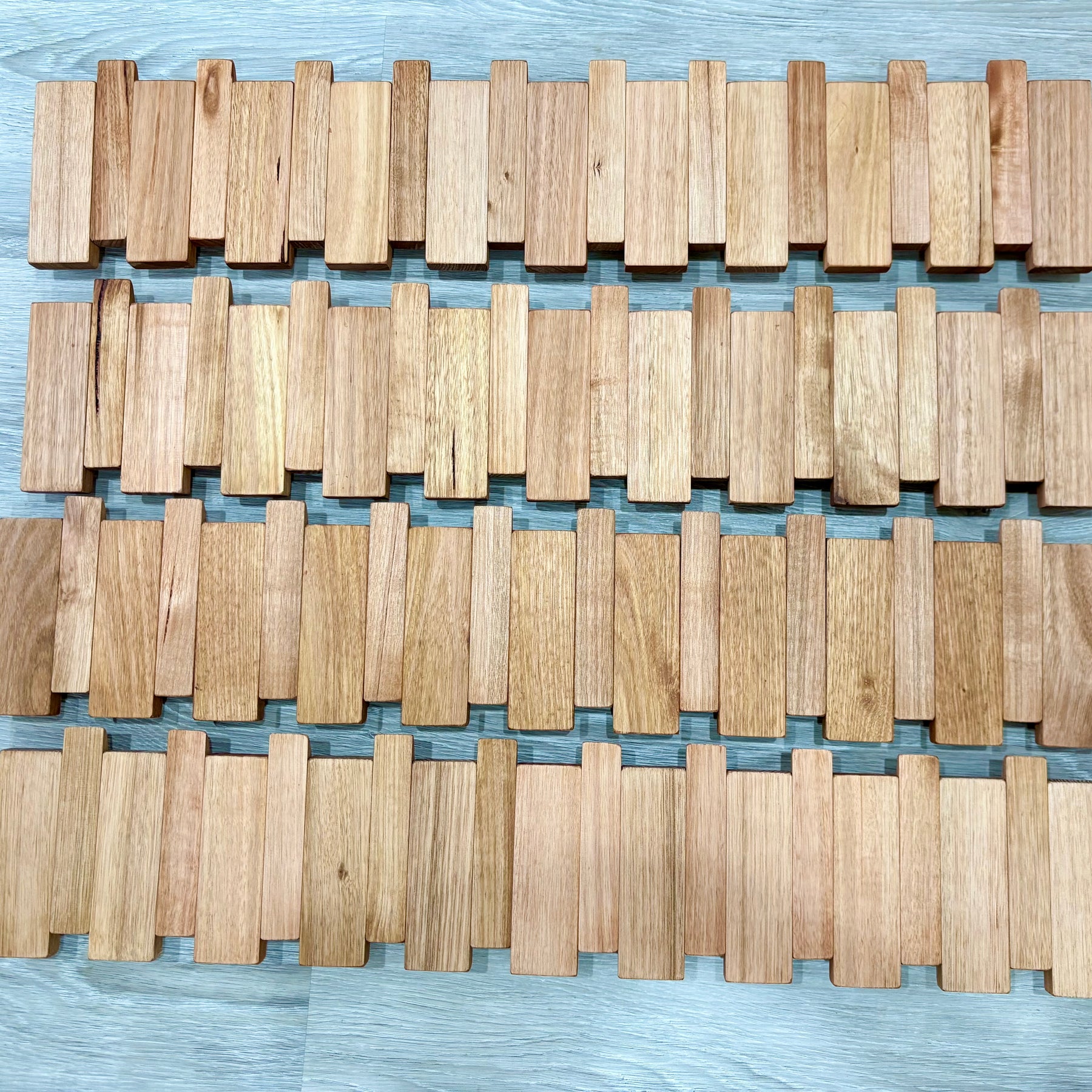 No.2 Tasmanian oak Piano style Coatrack