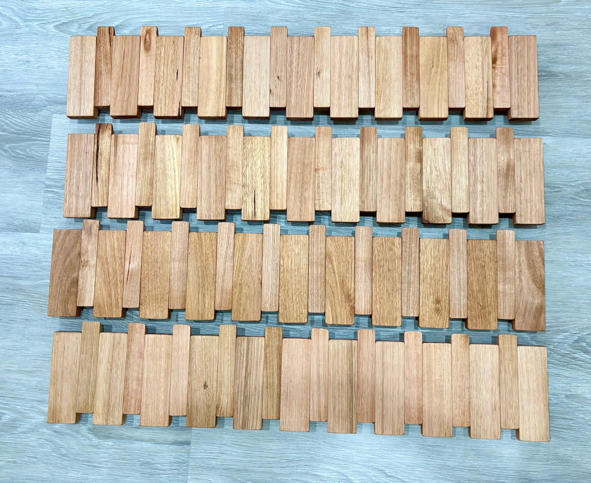 No.2 Tasmanian oak Piano style Coatrack