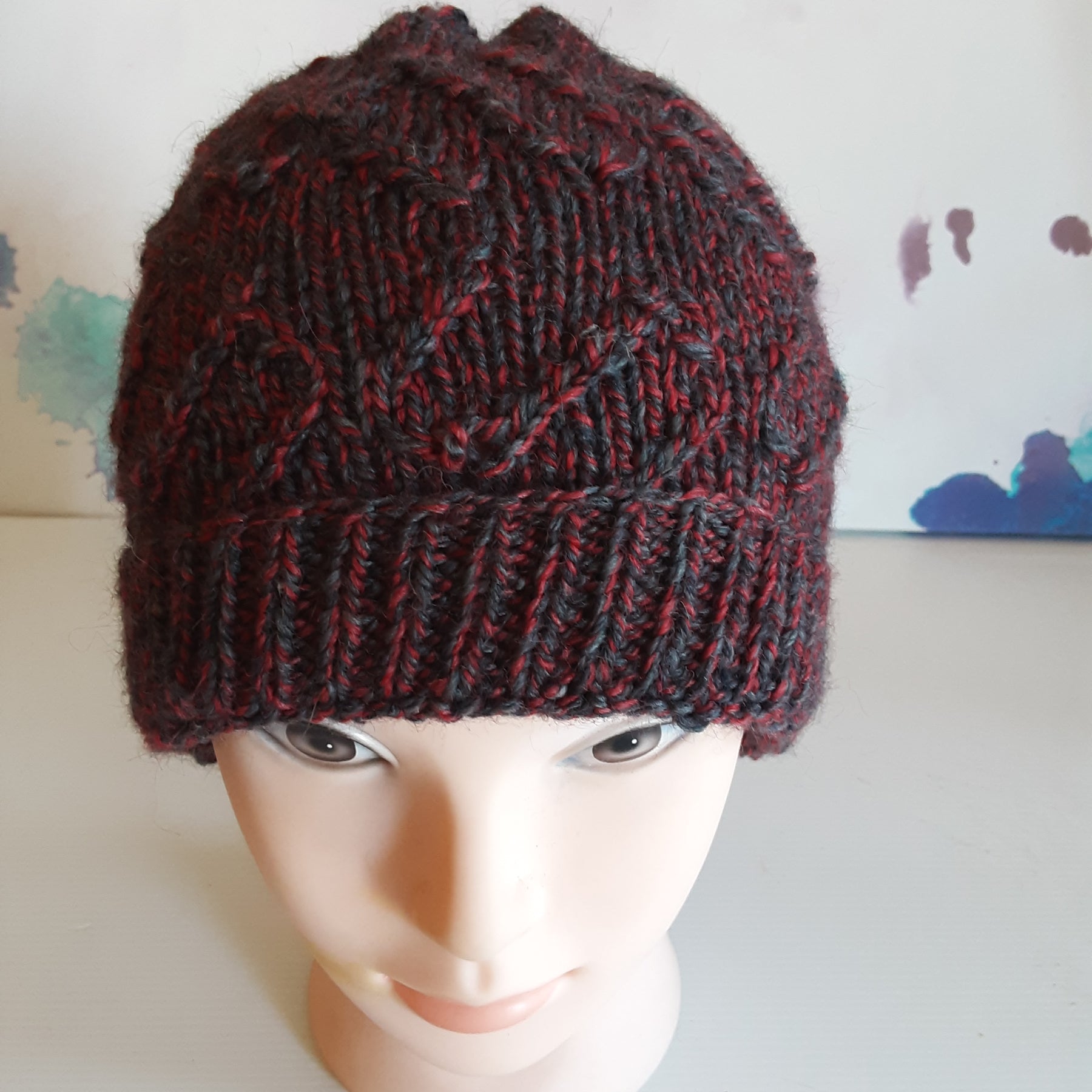 Handmade soft and warm winter beanie