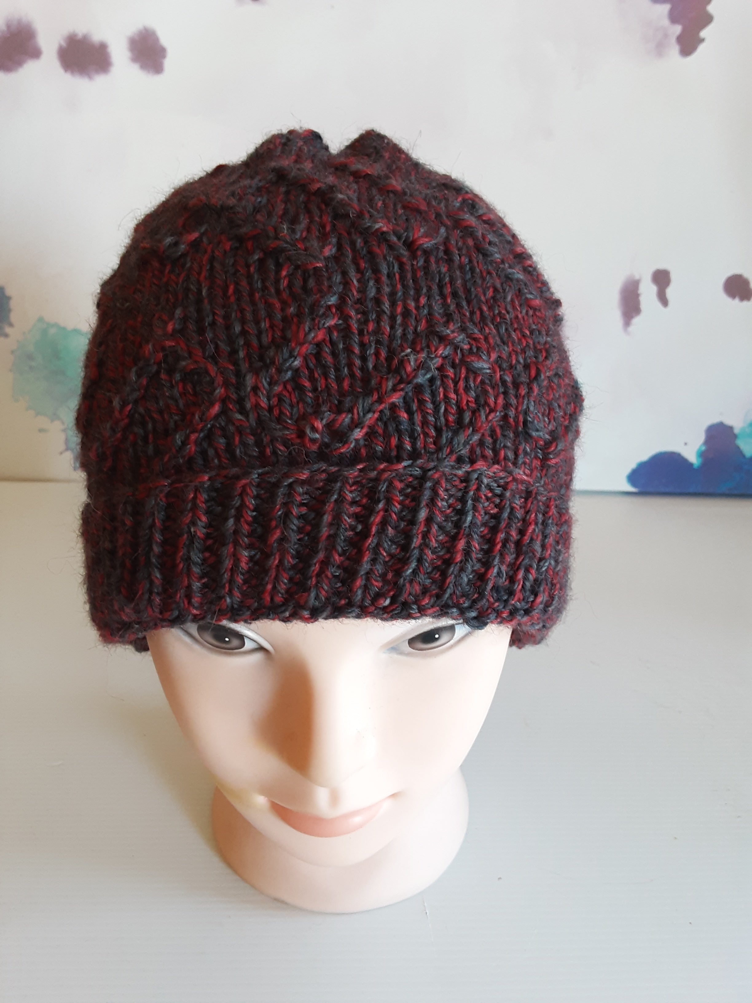 Handmade soft and warm winter beanie