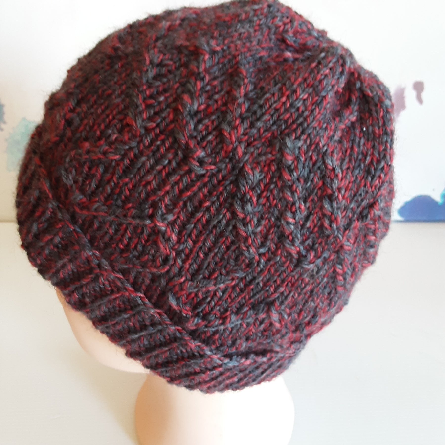 Handmade soft and warm winter beanie